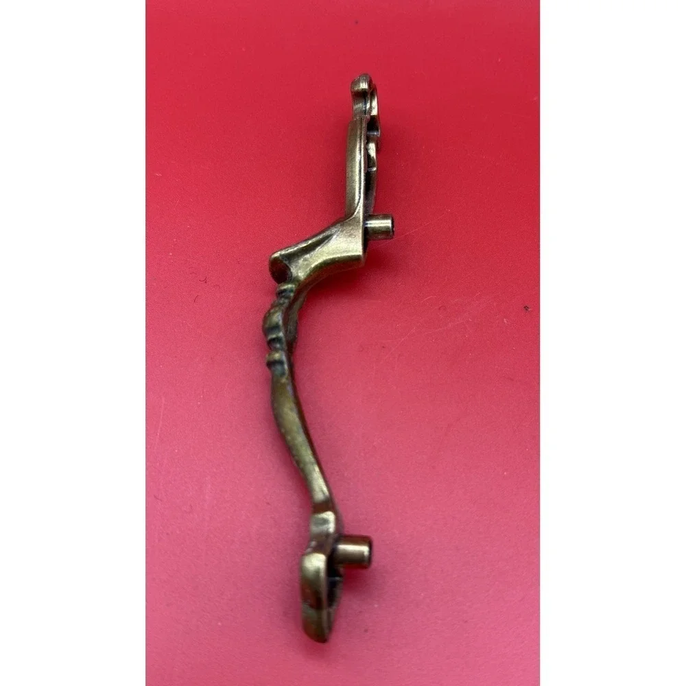 Amerock 179 Faux Keyhole Thumb Pull Handle Cabinet Door Dark Brass